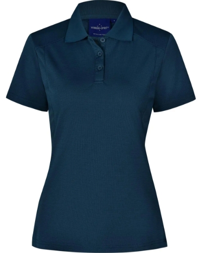 Picture of Winning Spirit, Ladies Bamboo Charcoal S/S Polo